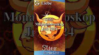 Stier LIEBE ❤️ Horoskop Juli 2024 [upl. by Reynolds]