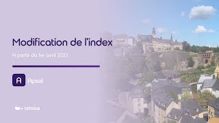 Indexation des salaires au Luxembourg  comment procéder  Apsal [upl. by Caswell]