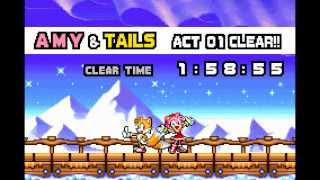 Sonic Advance 3  Part 5 Twinkle Snow Zone [upl. by Pollerd129]