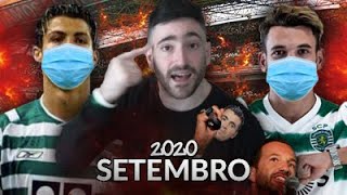 RUMO AO TÍTULO ahah  Dia de Sporting 01  Setembro 202021 [upl. by Neeruan]