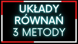 Układy równań  podstawy [upl. by Attenwahs]