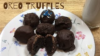 Oreo Truffles  Oreo Truffles Recipe  MOLCS Easy Recipes [upl. by Riley]