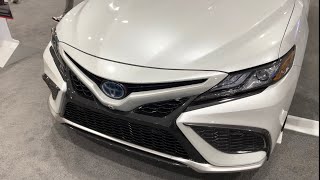 2022 Toyota Camry XSE Hybrid Sedan Wind Chill Pearl [upl. by Gabriele]