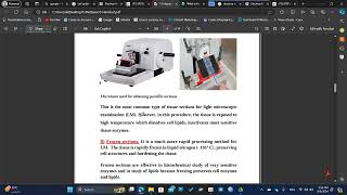 Histology HISTOLOGY AND ITS METHODS OFSTUDY Lec 3 [upl. by Smoot]