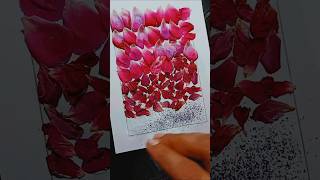 0 cost Beautiful wallart art diy wallart rose short diyframes craft creative ytshorts [upl. by Sima]