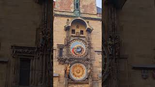 prague astronomical clock Czech Republic Prague [upl. by Epner]