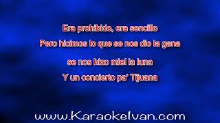 karaoke carin leon la primera cita [upl. by Chirlin]