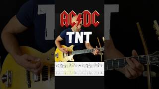 ACDC  TNT  guitar tab guitarcover guitar [upl. by Yatzeck314]