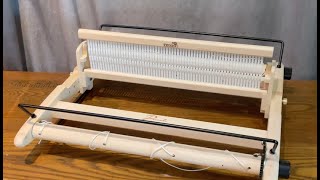 Rigid Heddle Loom Weaving Part 1  Yarn reed size calculating for a project [upl. by Prestige]