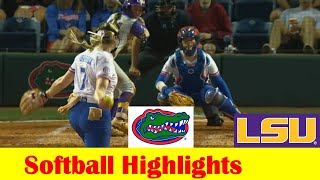 7 LSU vs 10 Florida Softball Game 3 Highlights April 8 2024 [upl. by Hymie]