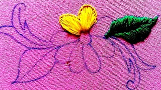 blanket stitch hand embroidery hand craft [upl. by Pitchford]