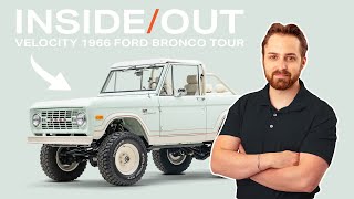 Classic Ford Bronco Restomod  1966 Vintage Ford Bronco Walkaround [upl. by Madda]