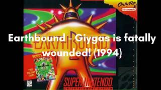 EARTHBOUND quotTRANSMISSIONquot SAMPLE ORIGIN FOUND Giygas Is Fatally Wounded [upl. by Ybur253]