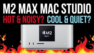 M2 Max Mac Studio Thermal and Noise Testing The Best Silent PC [upl. by Nirrat]