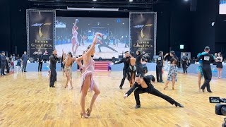 20240803  Taiwan Grand Prix Taichung Open  Asia Pro Latin  Rafael Kyu amp Dasha Boichenko  Rumba [upl. by Warfield]