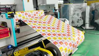 Casio Cash Register Receipt Paper Rolls Slitting Rewinding Machine [upl. by Aiyekal]