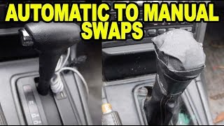 Automatic to Manual Transmission Swaps Is It Worth It [upl. by Tench717]