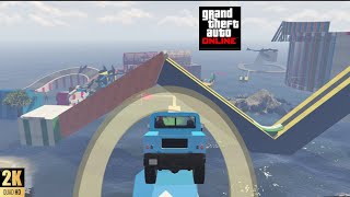 GTA V Online parkour race MAMMOTH PATRIOT MIL SPEC gaming gameplay extorrr [upl. by Learsiy978]