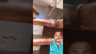 How to fit a bypass valve on pipework repair amazing amazing trick 😱😱 [upl. by Anitsahs]