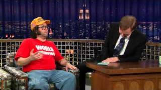 The World Champion Judah Friedlander on Conan 2909 [upl. by Ahsienak54]