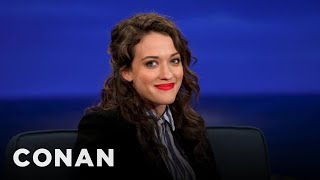 Kat Dennings Doesn’t Like Seeing Herself In 3D Movies  CONAN on TBS [upl. by Chadabe859]