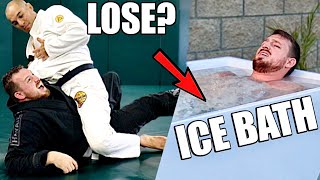 If I Can’t Get Up I Take an Ice Bath vs BJJ Expert [upl. by Nylsaj]