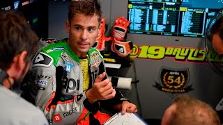 Bautista amp Bradl discuss the SanMarinoGP [upl. by Schreibman]