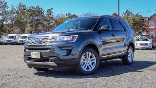 2018 Ford Explorer XLT Review  Revs and Walk Around [upl. by Huoh]