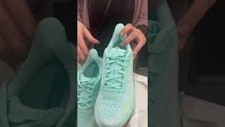 New release color Hoka Clifton 9 hoka runningshoes runrunner sneakers timetofly [upl. by Dyun495]