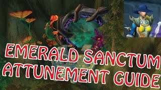 Turtle WoW  Emerald Sanctum Attunement Guide NEW RAID [upl. by Annaohj]