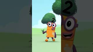 Back to School Counting Fun Colourful Painting Numbers  Part 3  Number Four  Numberblocks [upl. by Uchish722]