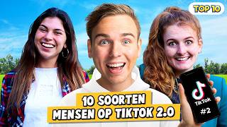 10 SOORTEN MENSEN OP TIKTOK 20 [upl. by Israeli]