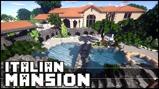 Minecraft  Epic Italian Mansion [upl. by Sammons218]