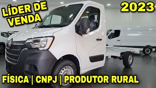 NOVA RENAULT MASTER CHASSI 2023  Líder de Vendas  Detalhes e Preços [upl. by Him143]