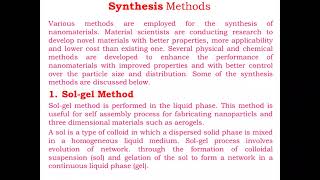 Sol Gel method nanoparticle synthesis marathi [upl. by Leiuqese]