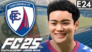 INJURED PLAYERS MAKE INCREDIBLE COMEBACK  FC 25 YOUTH ACADEMY CAREER MODE EP24  CHESTERFIELD [upl. by Phionna]