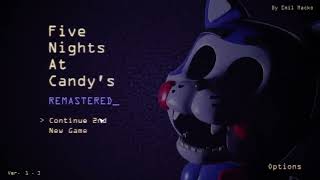 Five Nights At Candys Remastered Juego Completo Noches 1  6 SIN COMENTARIOS [upl. by Ahsakal]