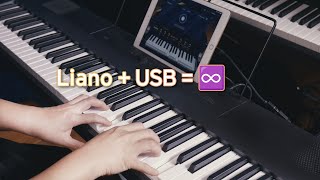 KORG Liano  USB  ∞  Explore musical possibilities with this 6 KG 88key portable digital piano [upl. by Noffets520]