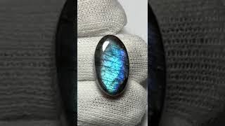 Gorgeous rainbow flash labradorite cabochon subscribe crystals cabochon supportsmallbusiness [upl. by Albers399]