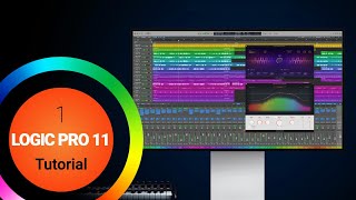 Logic Pro 11 for beginners 1 Tutorial [upl. by Meelas]