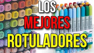 Los mejores ROTULADORES  TOP marca  TODOS los niveles y estilos lettering comic diseño etc [upl. by Arehahs918]