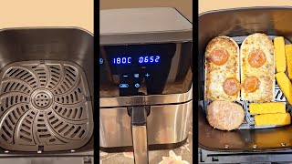 Air fryer Zapiekanka Biedronki  Paluszki Rybne Airfryer frytkownica [upl. by Lauren]