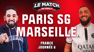 🔴 Paris SG  OM  Le Match en direct avec Momo Henni et LImmigré Parisien  Football [upl. by Eimmak]