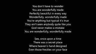 wonderfully made by matthew west lyrics [upl. by Becki924]