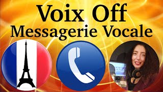 Voix Off messagerie telephone [upl. by Iveel]