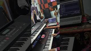 Premanathe  Rang  Instrumental keyboardmusic music youtubeshorts shorts tulusong tulusong [upl. by Koloski]