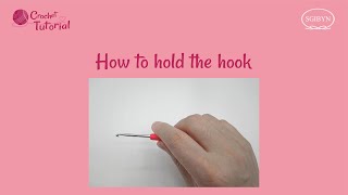 2 How to hold the hook Righthanded [upl. by Leif]