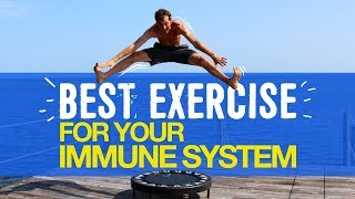 Rebounding exercise for lymphatic drainage Best Exercise for your Immune System [upl. by Gut]