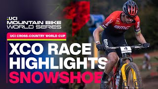 Mens XCO Race Highlights Snowshoe USA  UCI Mountain Bike World Series [upl. by Aineles]