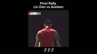 Lin Dan vs Viktor Axelsen Epic Last 2 Match Points  Badminton Showdown [upl. by Drusi106]